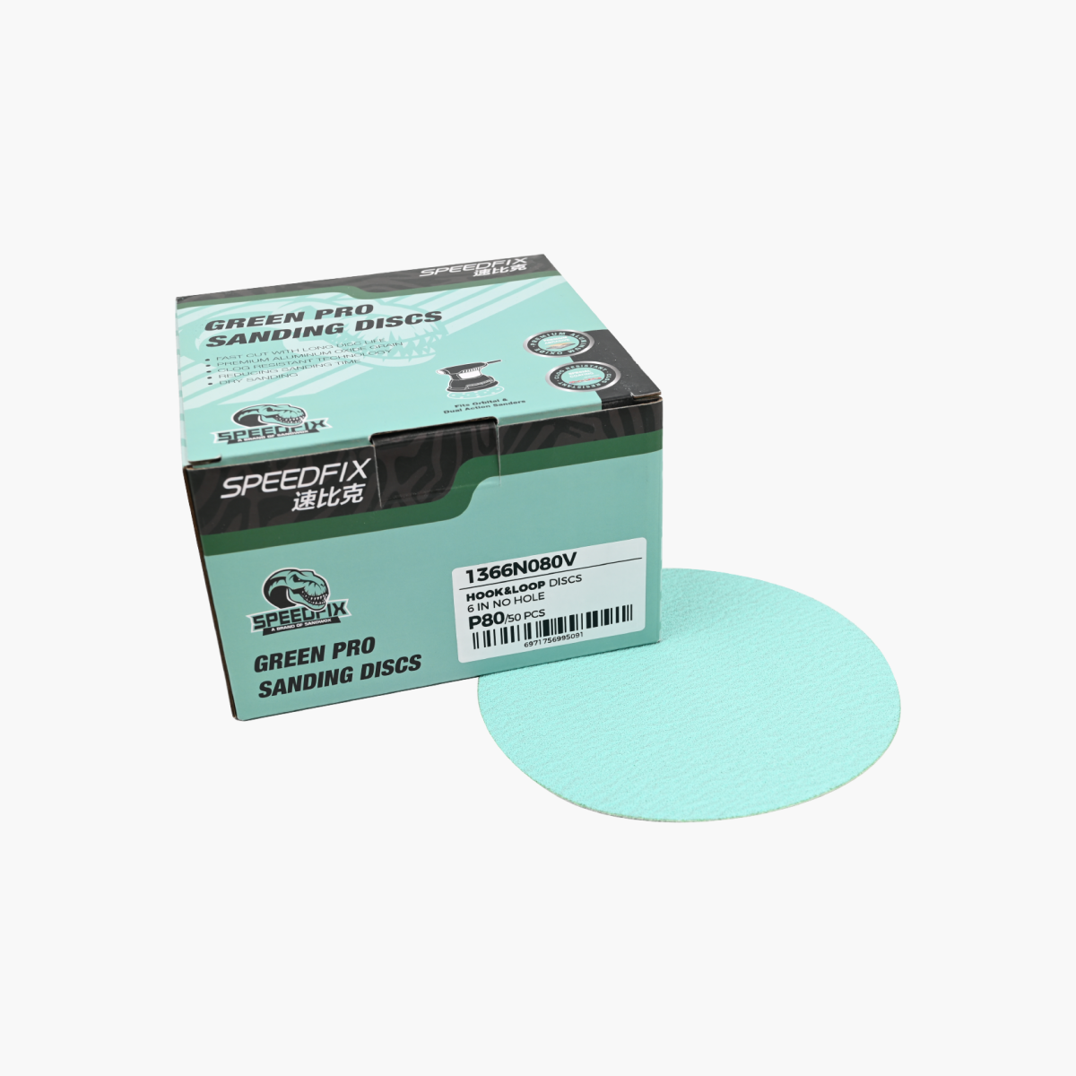 Speedfix® 136 Green Eco Sanding Disc image 4