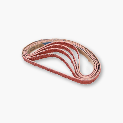 Red Ceramic File Belt image 2
