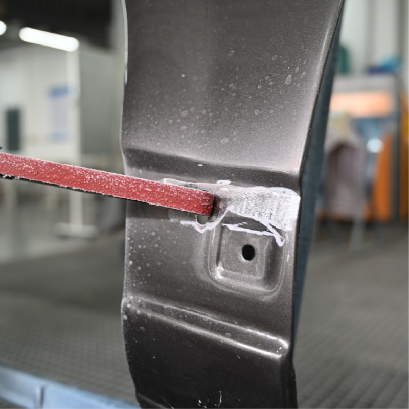 Red Ceramic File Belt image 5
