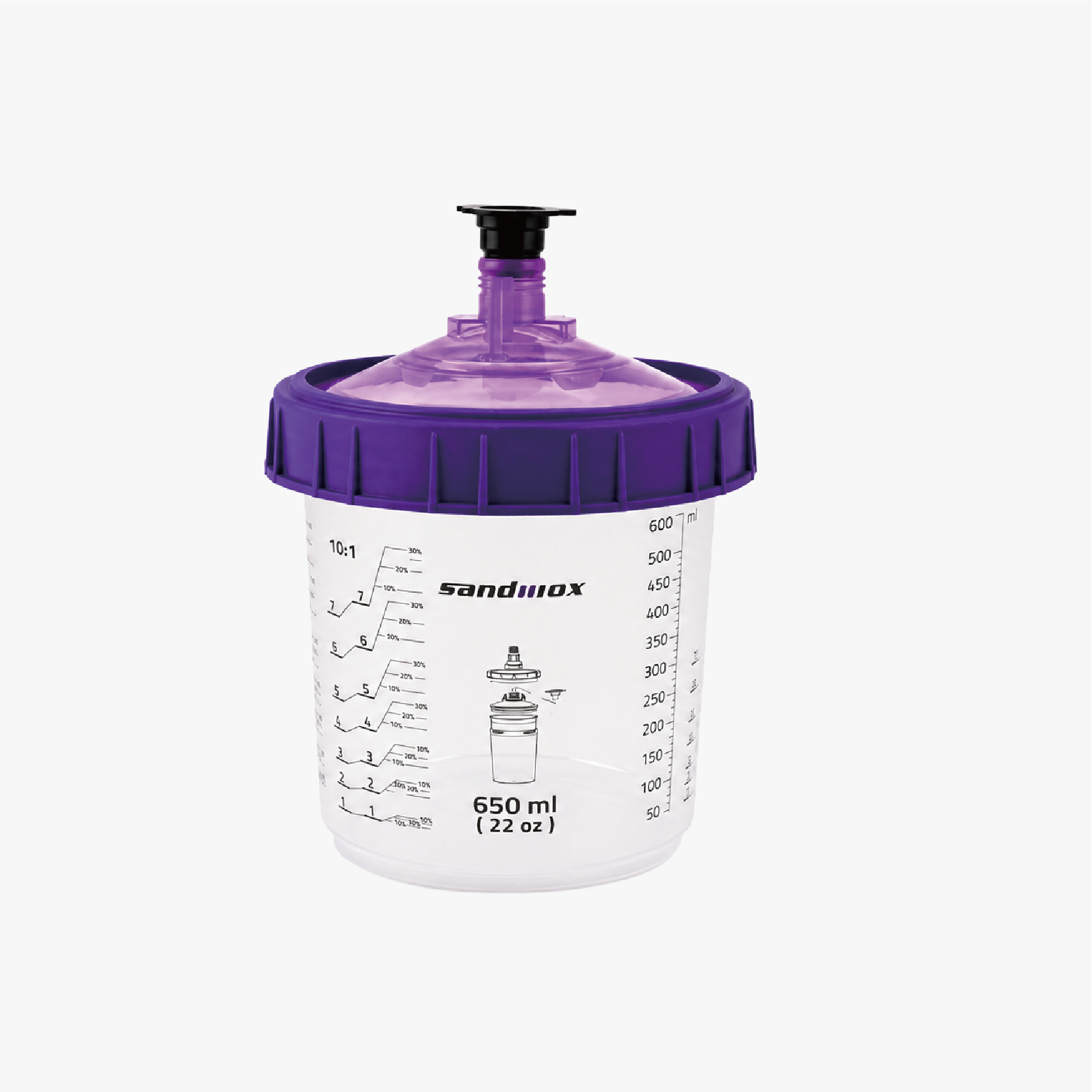 Disposable Paint Spray Cup image 3