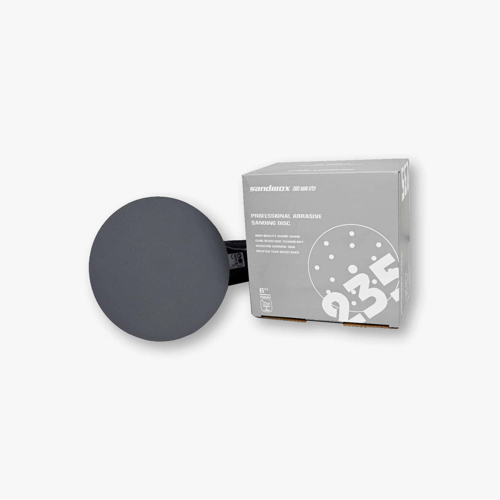 Sandwox® 235 Grey Film Sanding Disc image 3