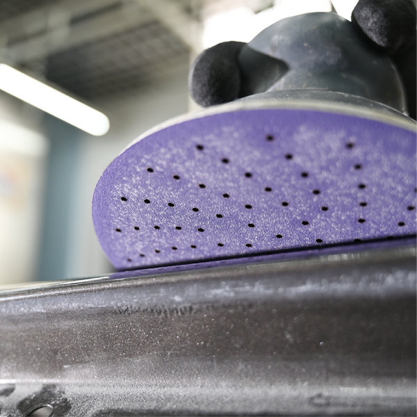 Sandwox® 328 Plus Purple Ceramic Multiple-holes Sanding Disc image 4