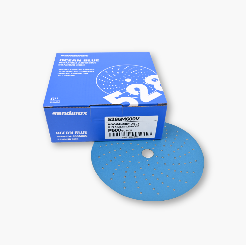 Sandwox® 528 Blue Ceramic Multiple-holes Sanding Disc
