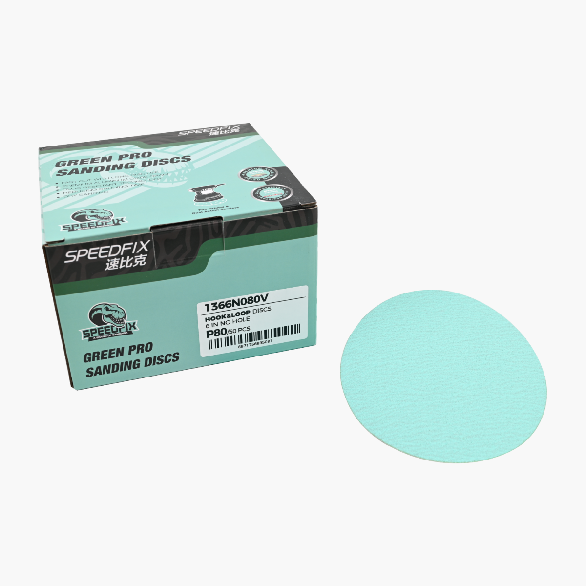 Speedfix® 136 Green Eco Sanding Disc image 5